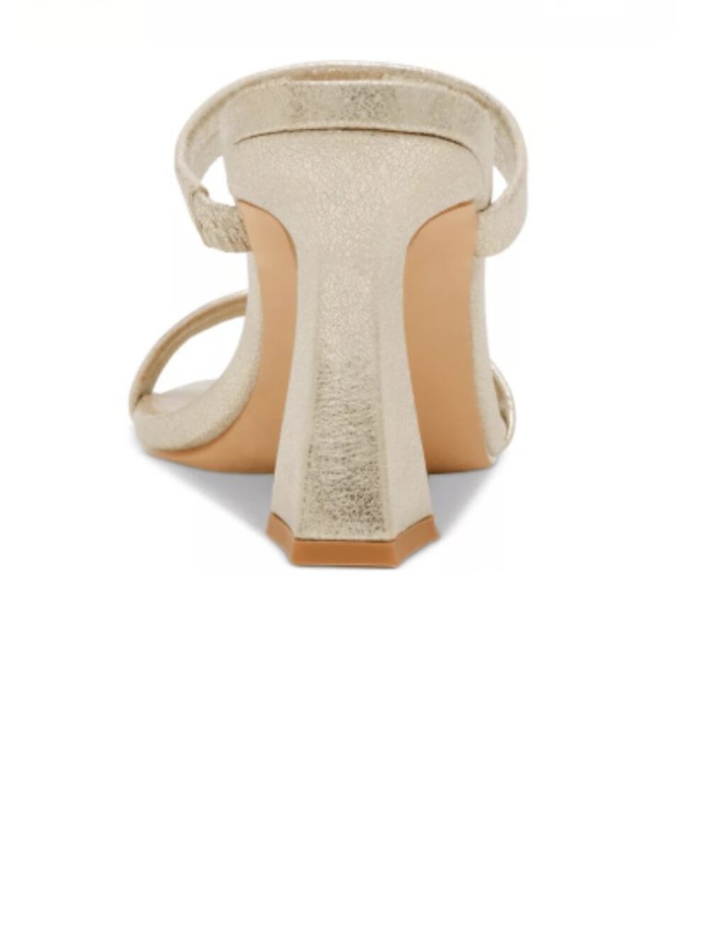 DV by Dolce Vita Yorke GOLD Block Heel Sandal (Women's 11) NEW - Picture 4 of 7